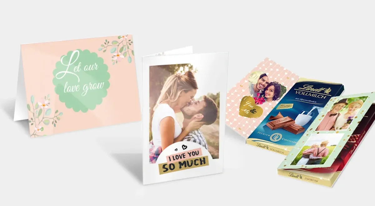 Grusskarten in Sachen Liebe