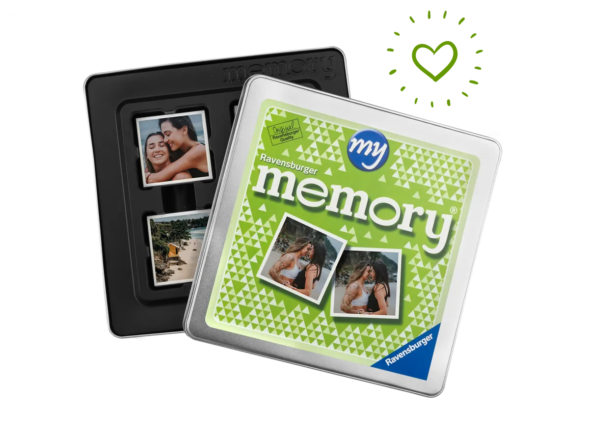 Ravensburger My memory mit Urlaubsfotos auf den Memory-Karten