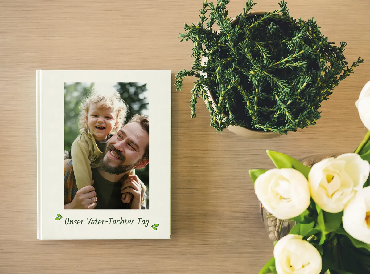 Ein Fotobuch zum Vatertag - ein wunderbares Geschenk!