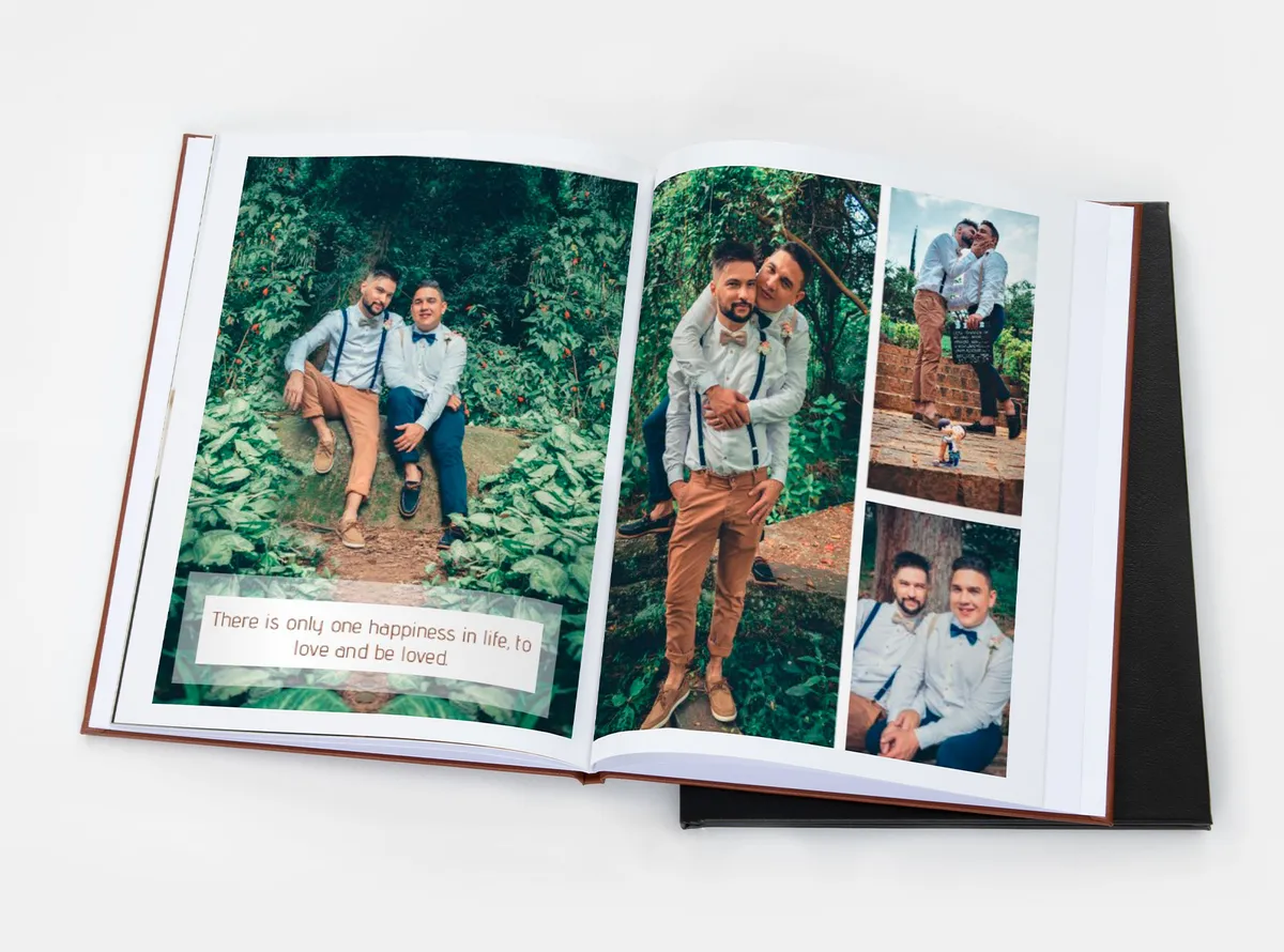 Fotobuch Hochzeit Design 2