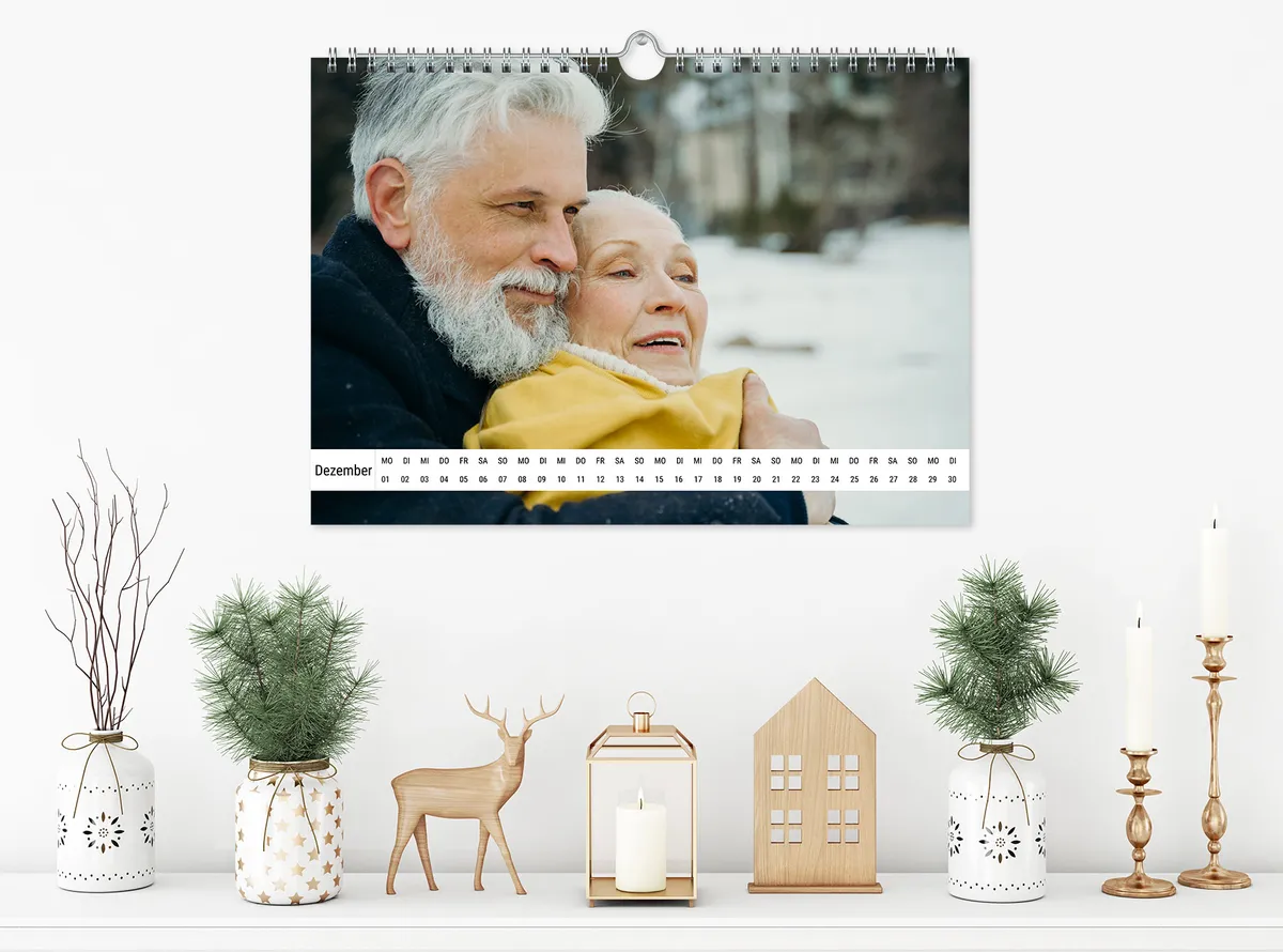 Weihnachtsgeschenk: Fotokalender