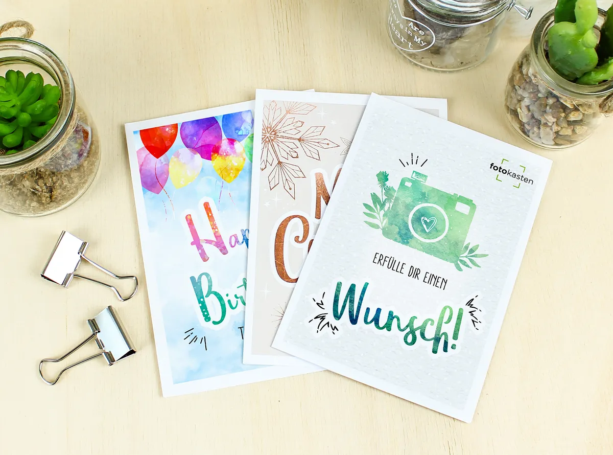 Fotokasten Geschenkgutschein, Gutschein, Geburtstag, Geschenk