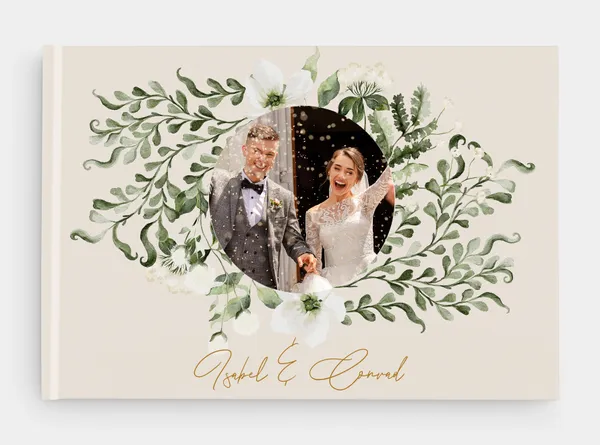 Echtfotobuch A4 Quer Hardcover – Layflat Fotobuch auf echtem Fotopapier (24–96 Seiten)