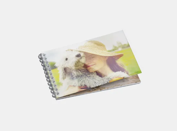 Fotobuch Spiralbindung A6 quer online gestalten