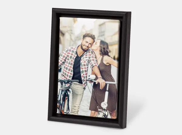 Fotoleinwand mit Rahmen