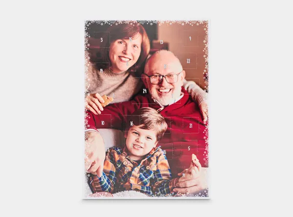 Foto-Adventskalender mit Türchenbildern