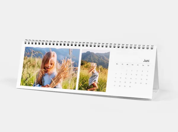 Tischkalender 2026 mit eigenem Foto