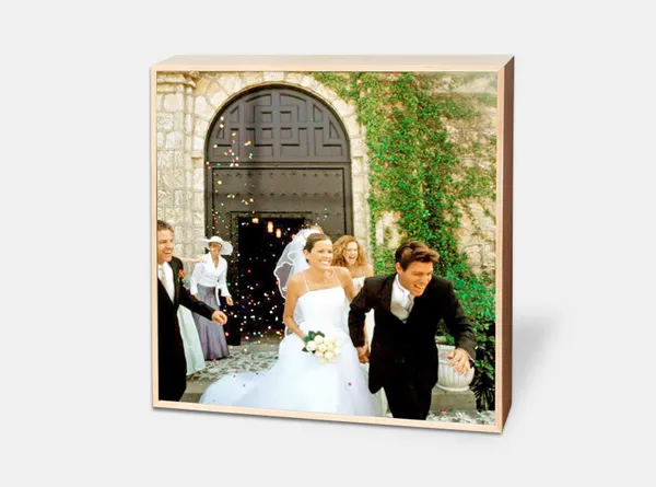 Foto hinter Acryl-Glas mit Rahmen